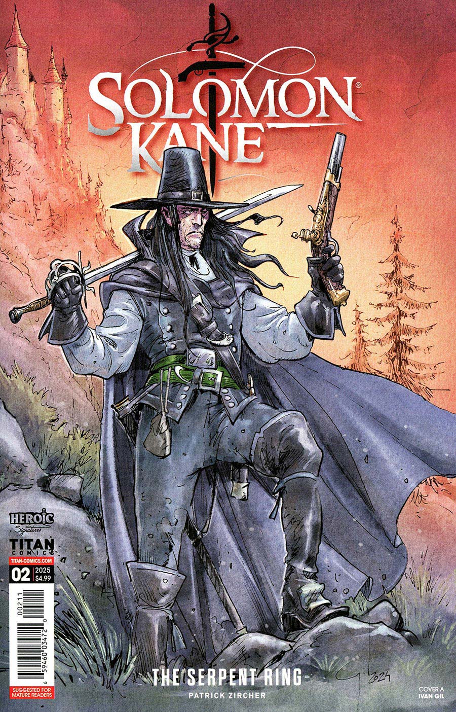 Solomon Kane The Serpent Ring #2 Cover A Regular Ivan Gil Cover