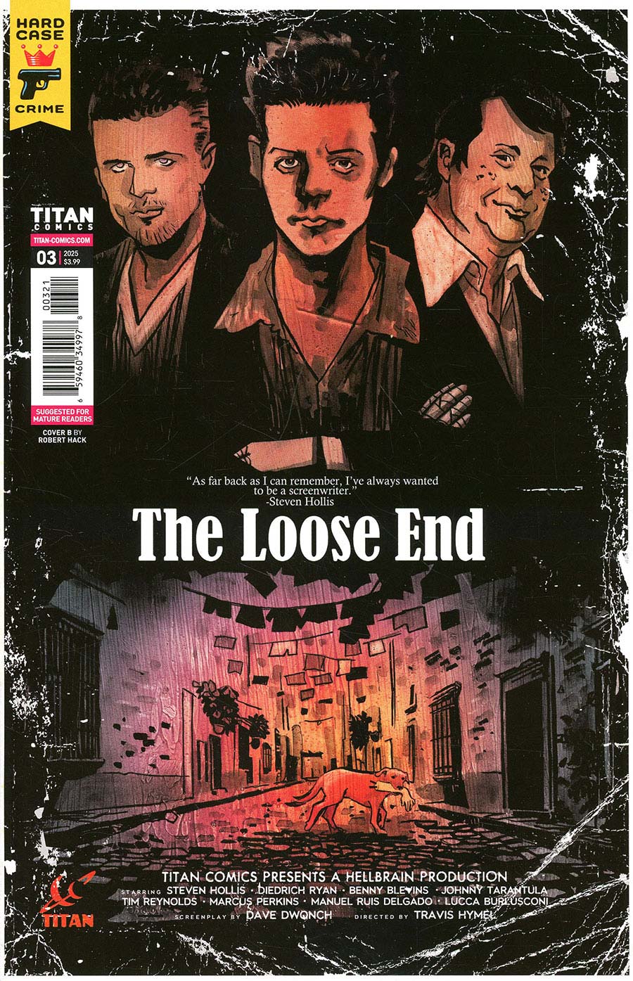 Hard Case Crime The Loose End #3 Cover B Variant Robert Hack Goodfellas Homage Cover