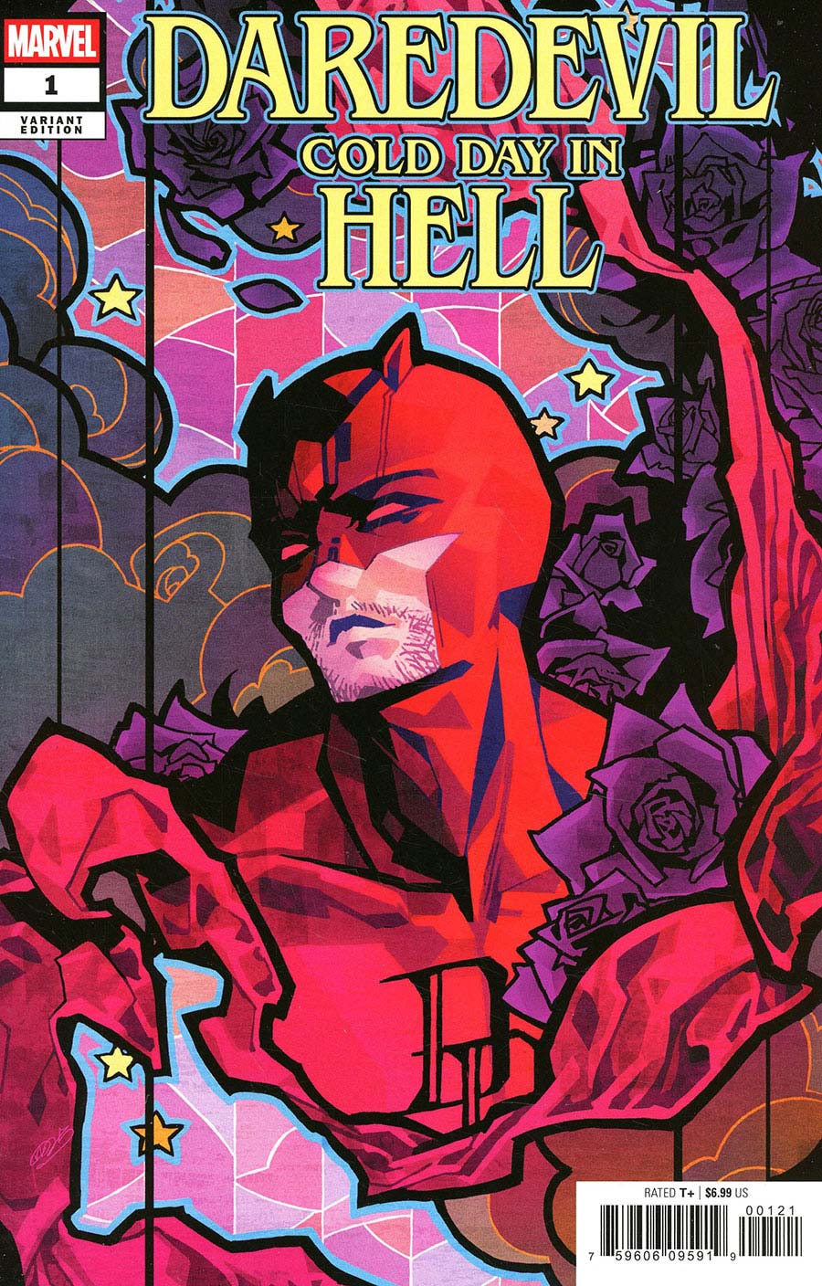 Daredevil Cold Day In Hell #1 Cover B Variant Rose Besch Daredevil Cover