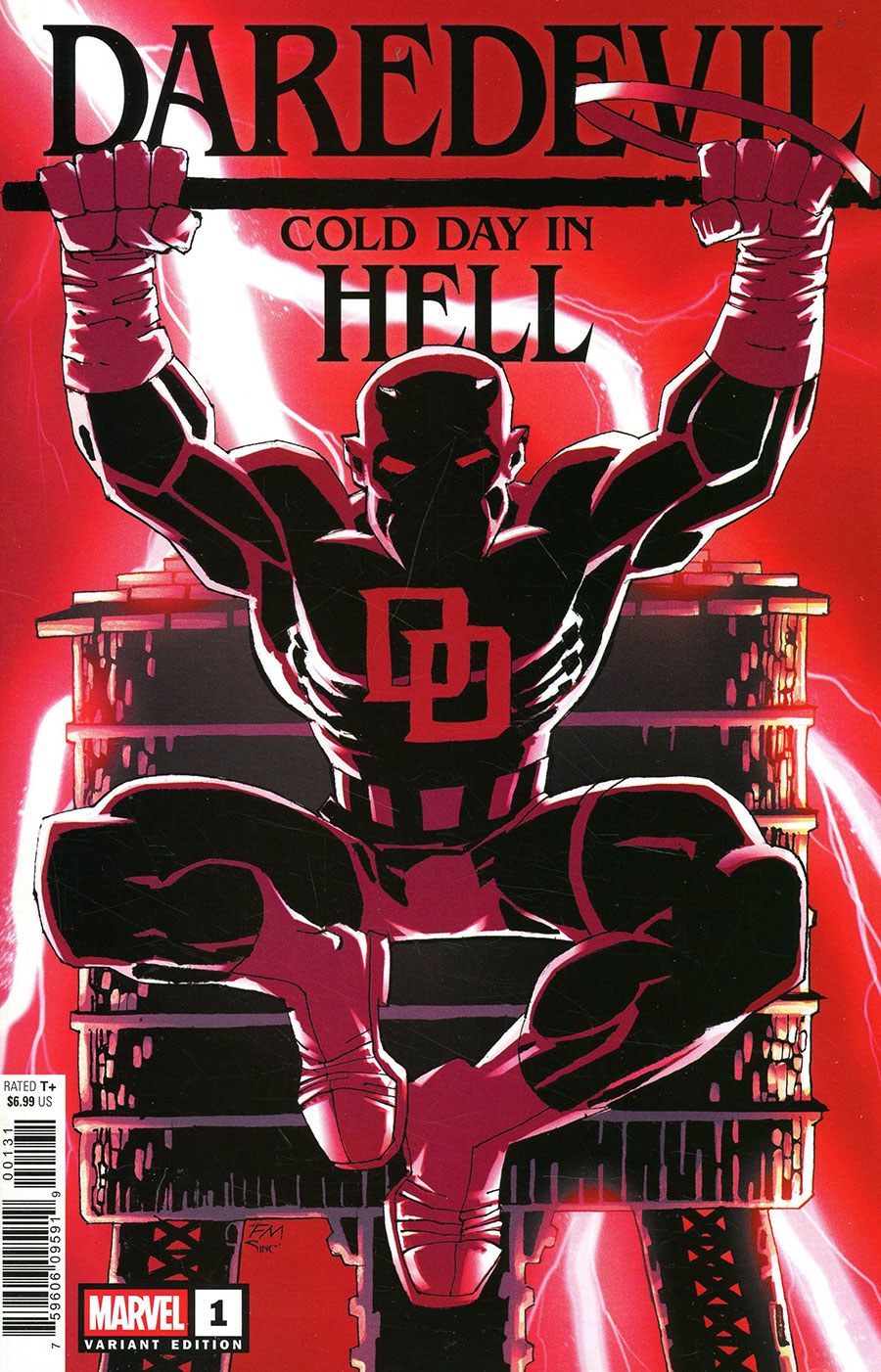 Daredevil Cold Day In Hell #1 Cover C Variant Frank Miller Cover (Limit 1 Per Customer)