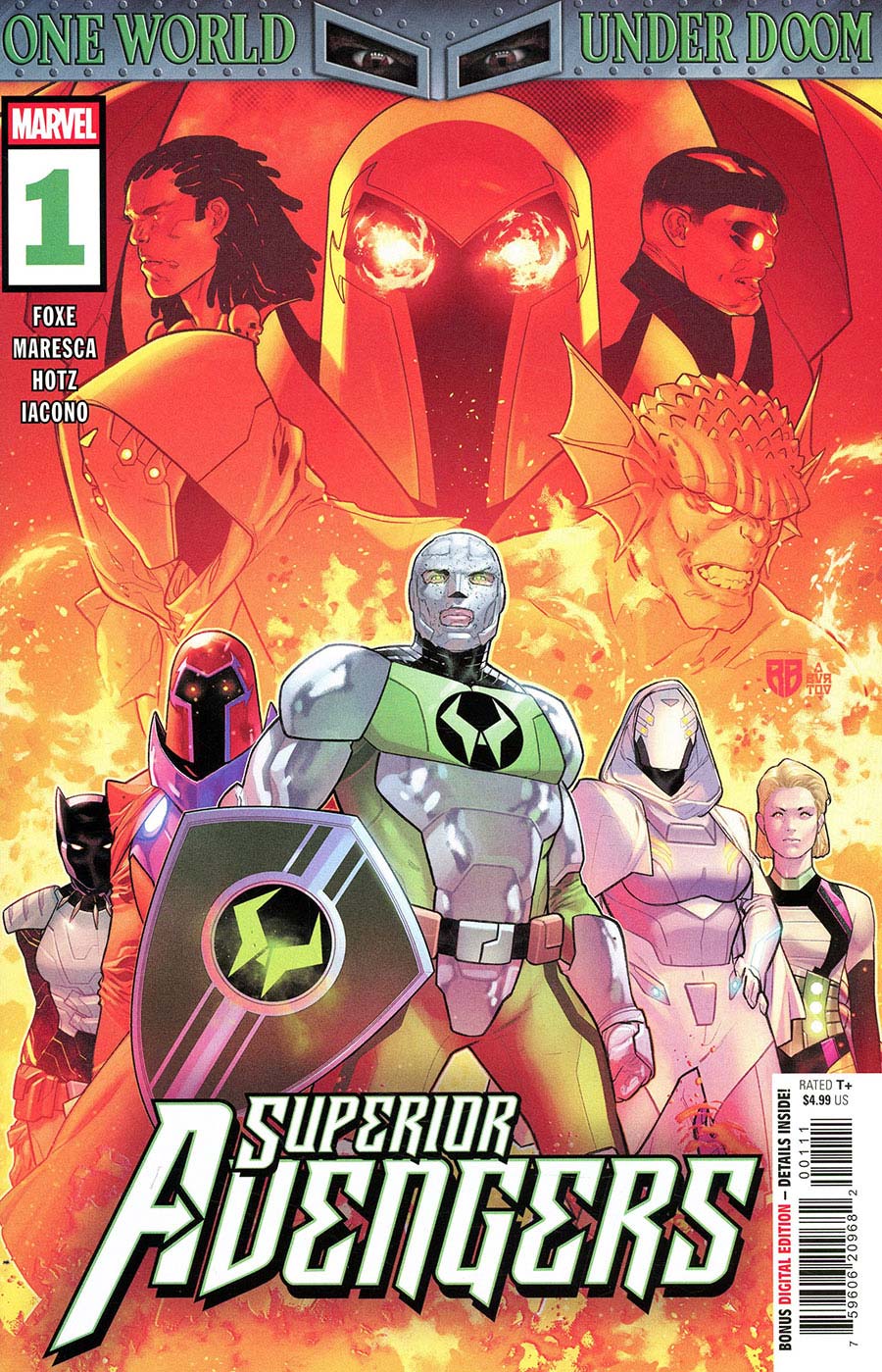 Superior Avengers #1 Cover A Regular RB Silva Cover (One World Under Doom Tie-In)