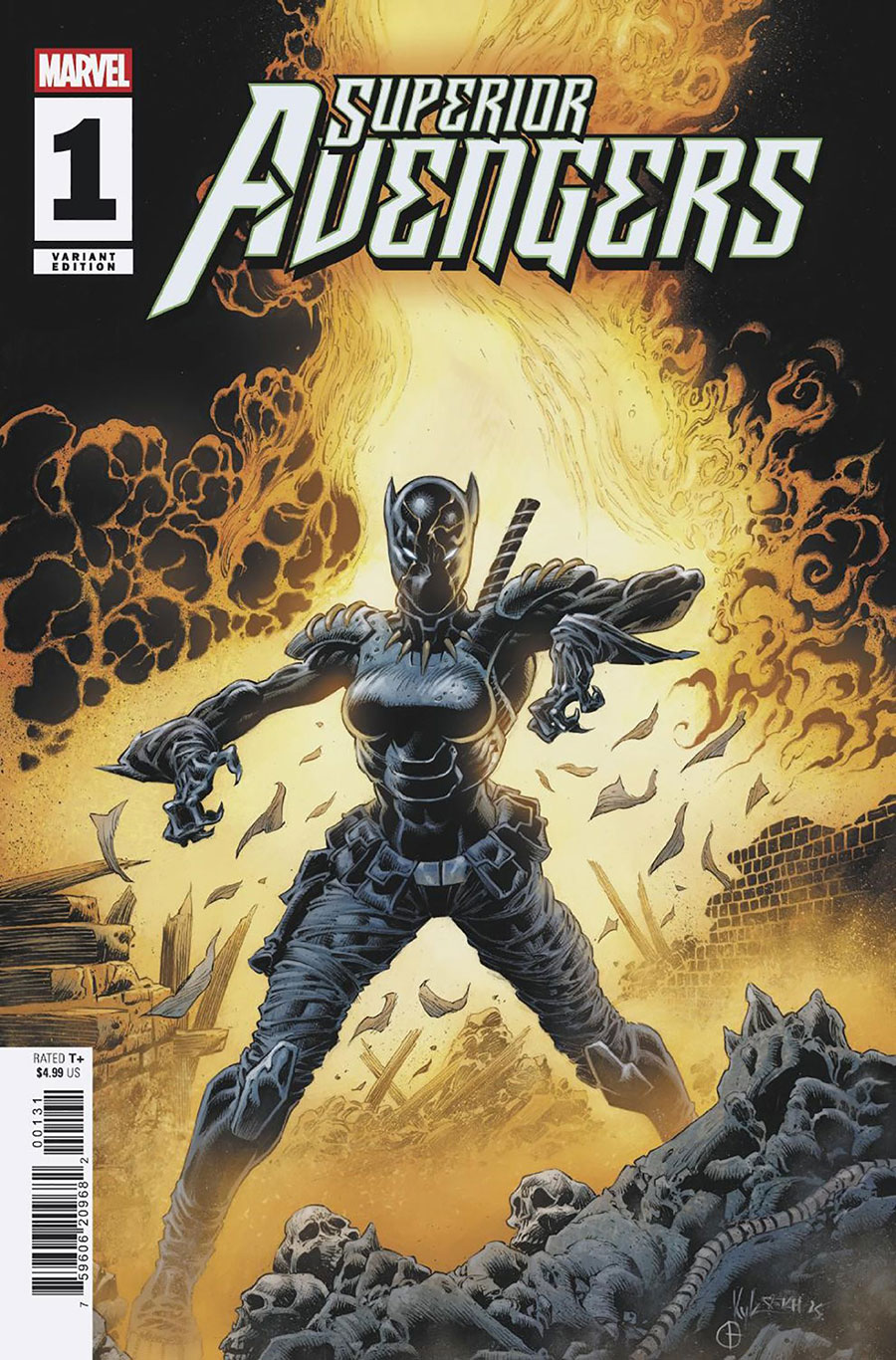 Superior Avengers #1 Cover C Variant Kyle Hotz Cover (One World Under Doom Tie-In)