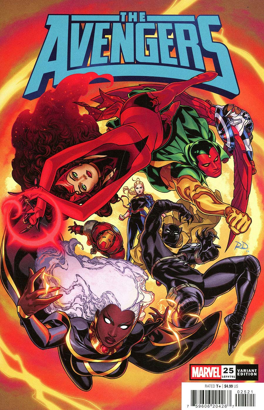 Avengers Vol 8 #25 Cover D Variant Russell Dauterman Cover (One World Under Doom Tie-In)