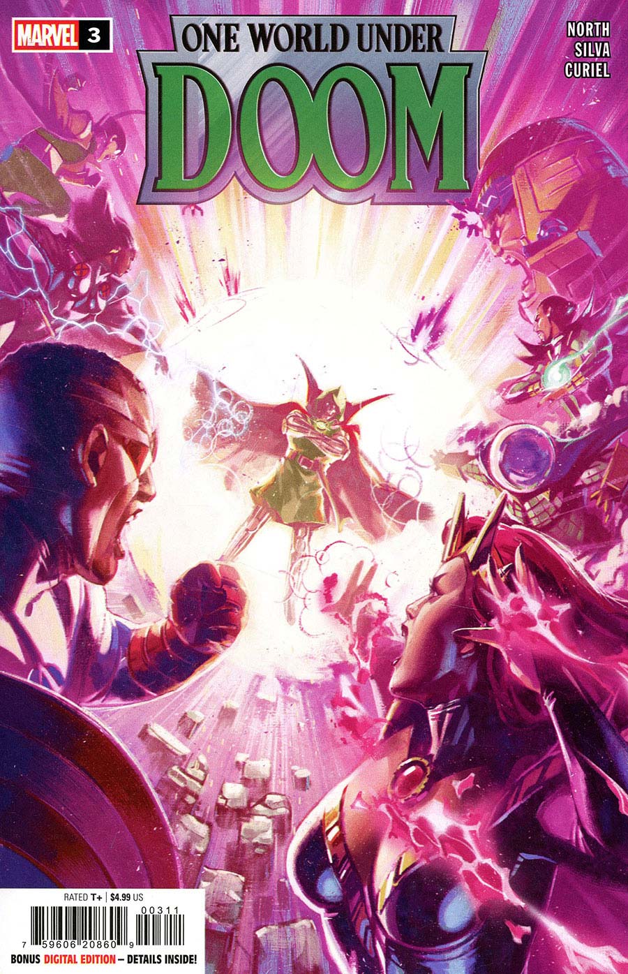 One World Under Doom #3 Cover A Regular Ben Harvey Cover