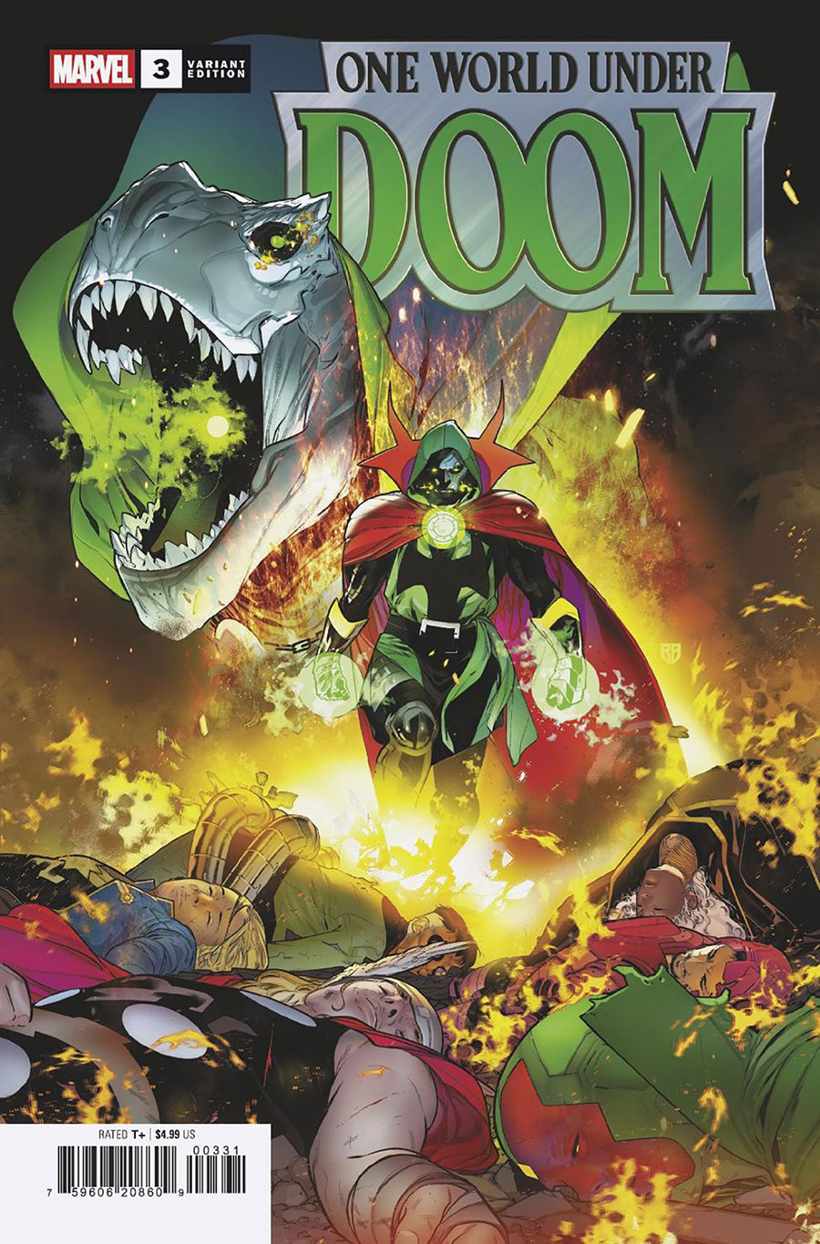 One World Under Doom #3 Cover D Variant RB Silva Cover