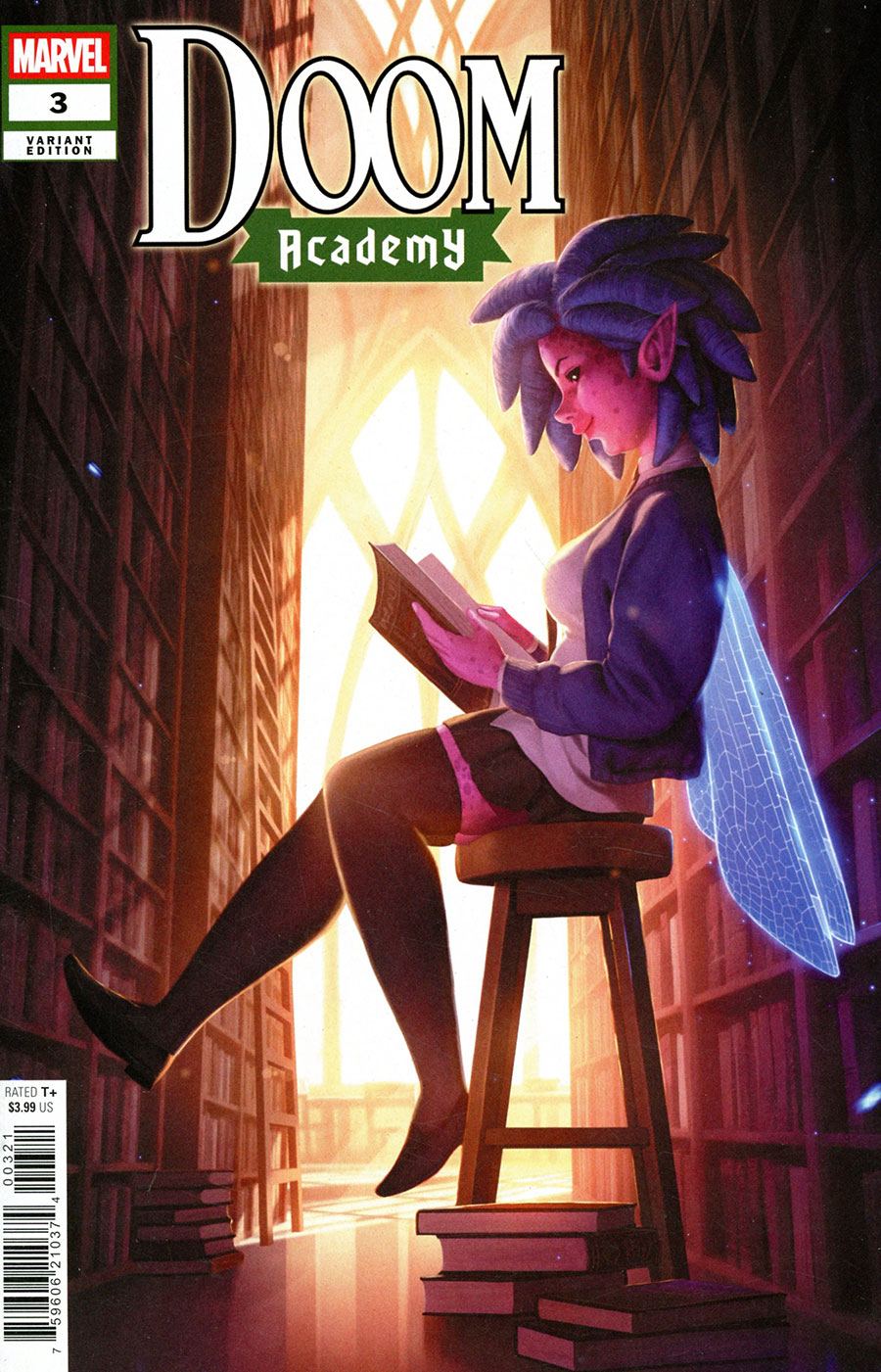 Doom Academy #3 Cover B Variant Woo-Chul Lee Shaylee Moonpeddle Cover (One World Under Doom Tie-In)
