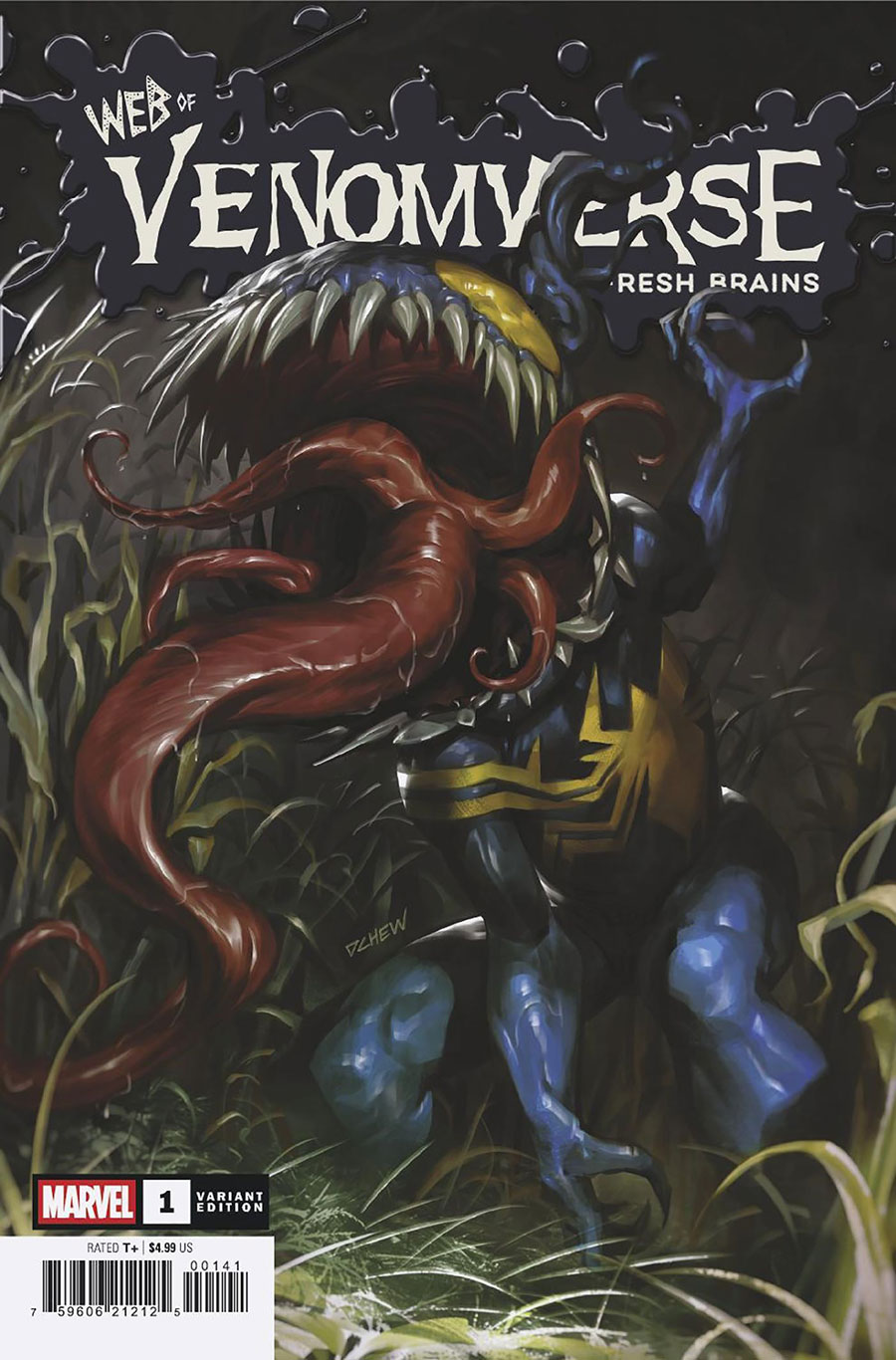 Web Of Venomverse Fresh Brains #1 (One Shot) Cover C Variant Derrick Chew Cover