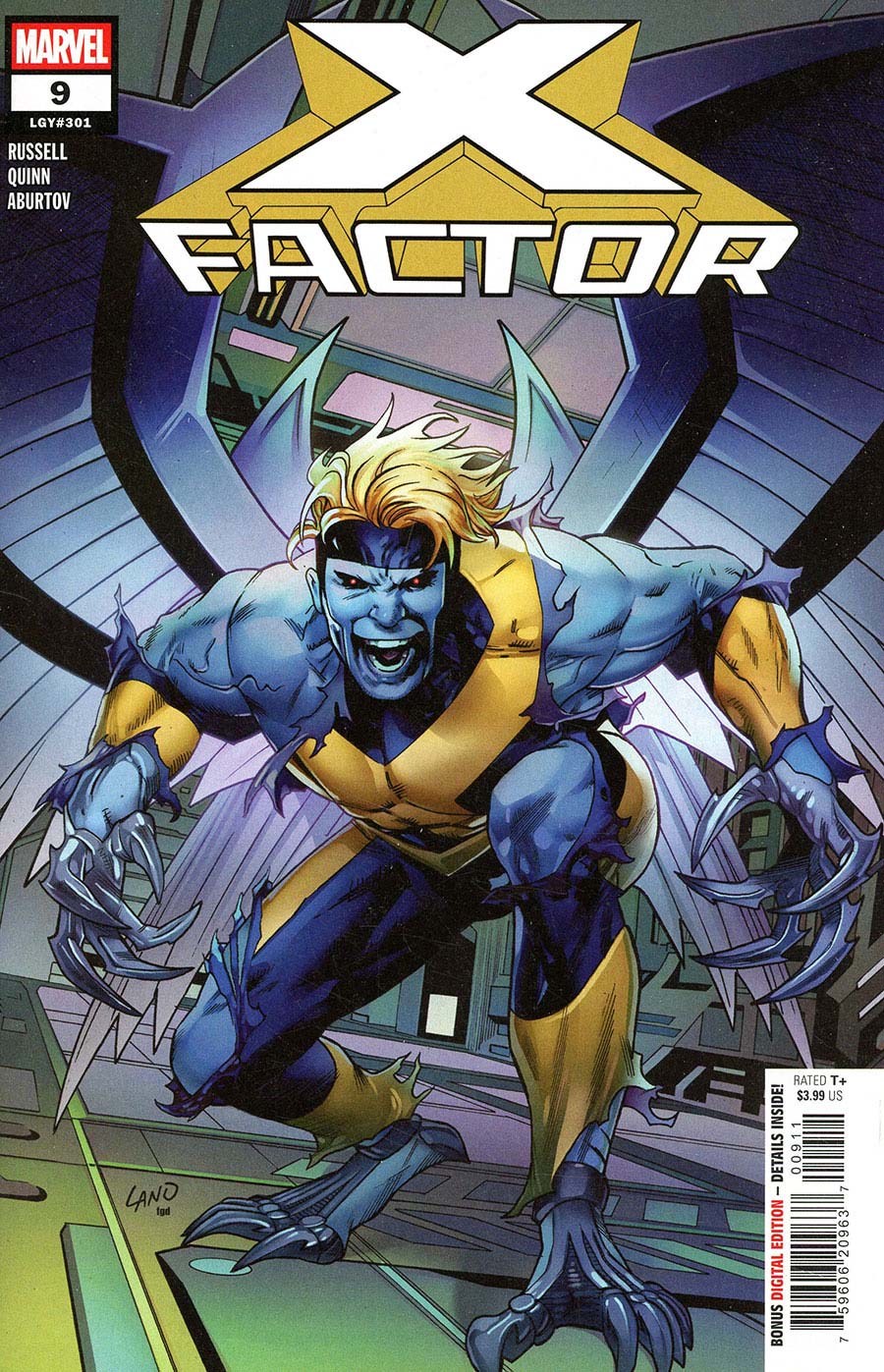 X-Factor Vol 5 #9 Cover A Regular Greg Land Cover