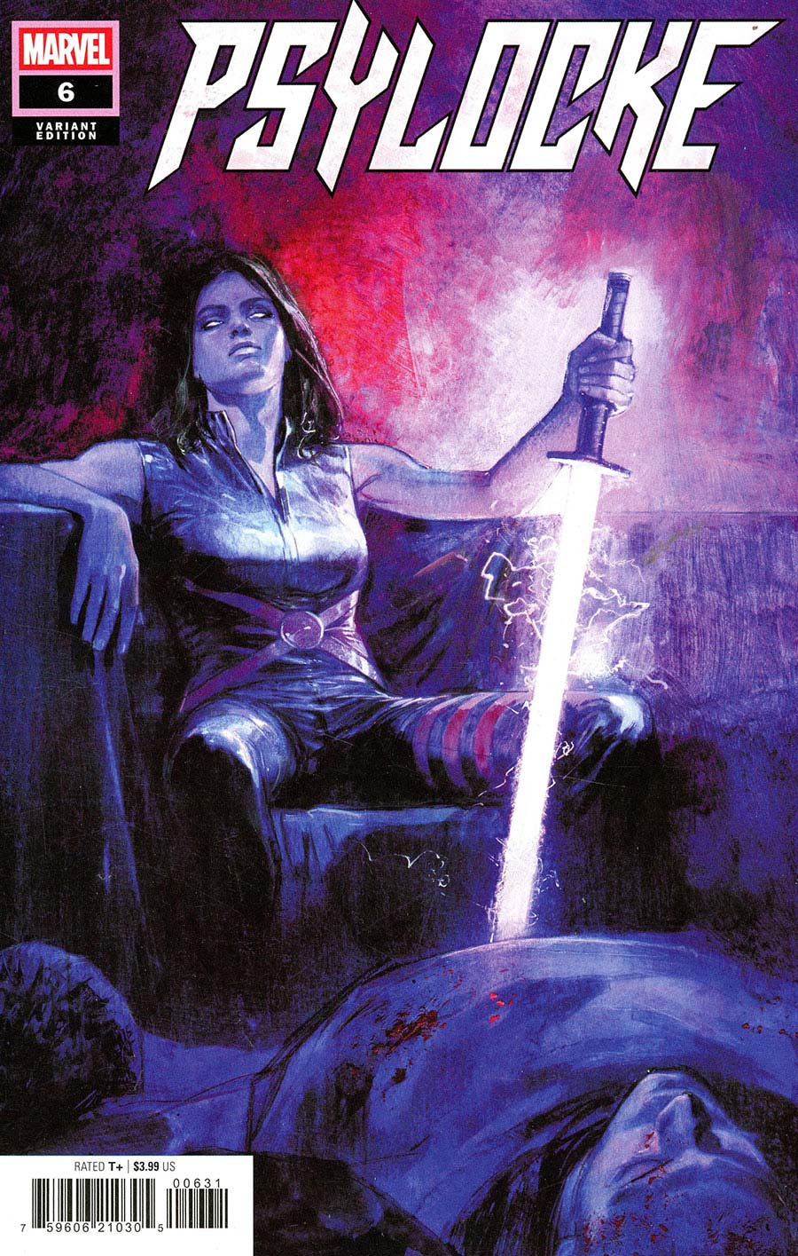 Psylocke Vol 2 #6 Cover C Variant Alex Maleev Cover