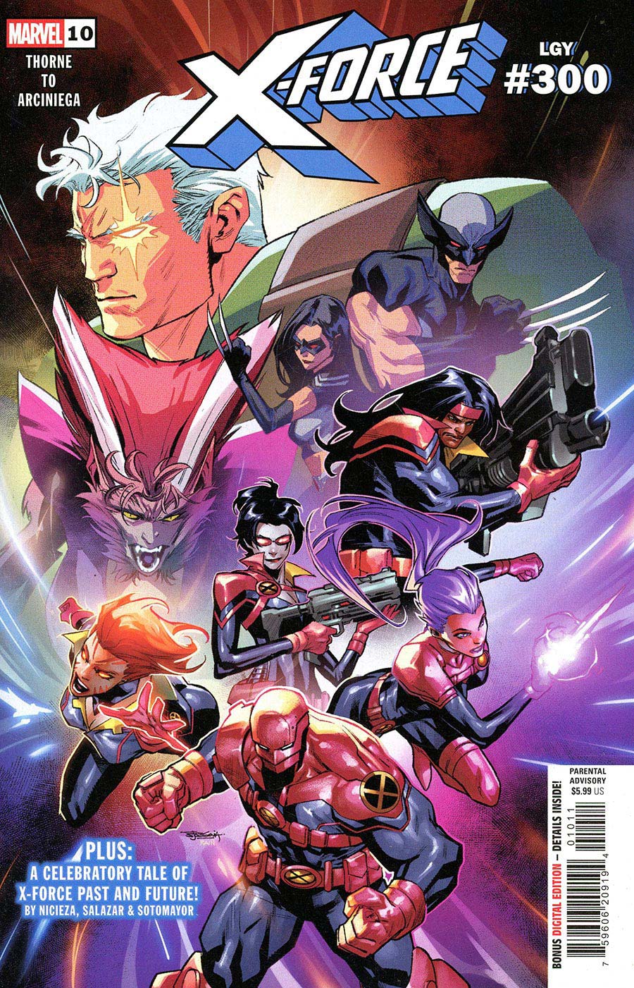 X-Force Vol 7 #10 Cover A Regular Stephen Segovia Cover (#300)