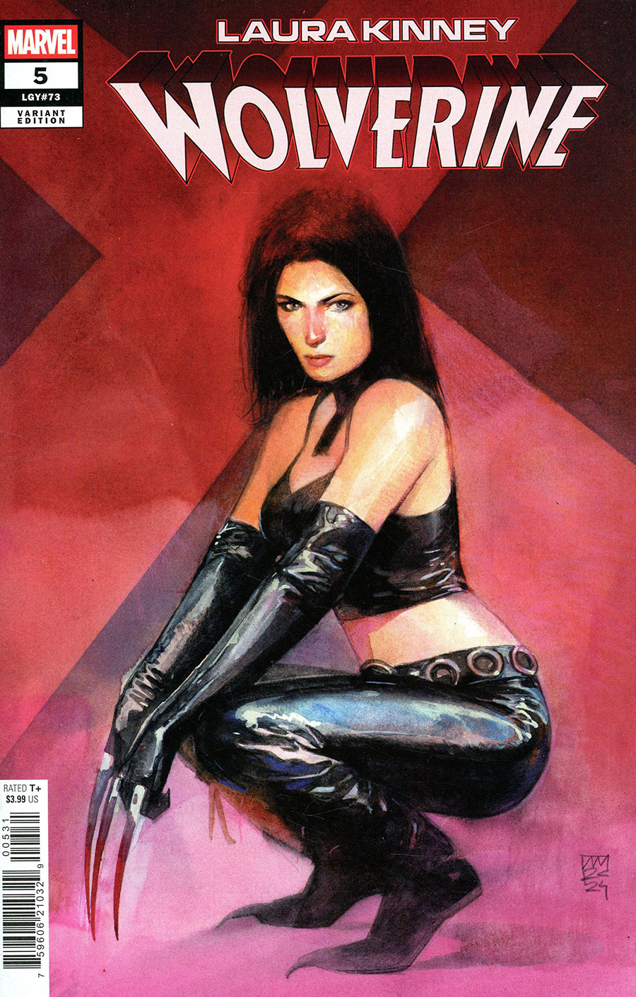 Laura Kinney Wolverine #5 Cover B Variant Alex Maleev X-23 Cover