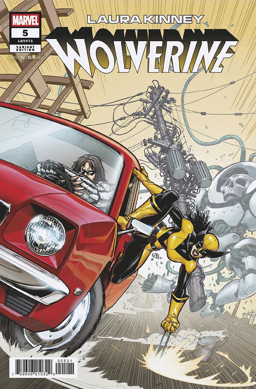 Laura Kinney Wolverine #5 Cover C Variant EJ Su Cover