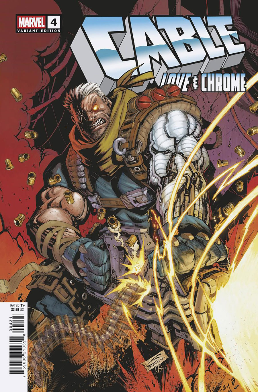 Cable Love And Chrome #4 Cover C Variant Gerardo Sandoval Cover