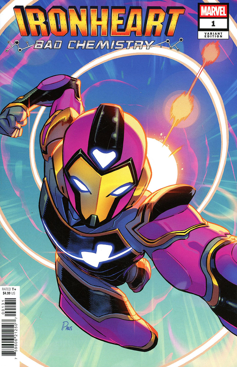 Ironheart Bad Chemistry #1 (One Shot) Cover C Variant Paris Alleyne Cover