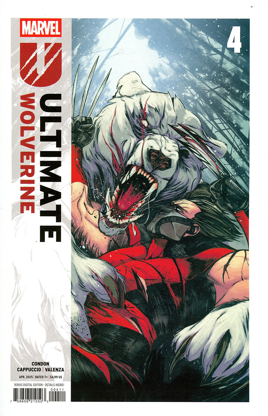 Ultimate Wolverine #4 Cover A Regular Alessandro Cappuccio Cover