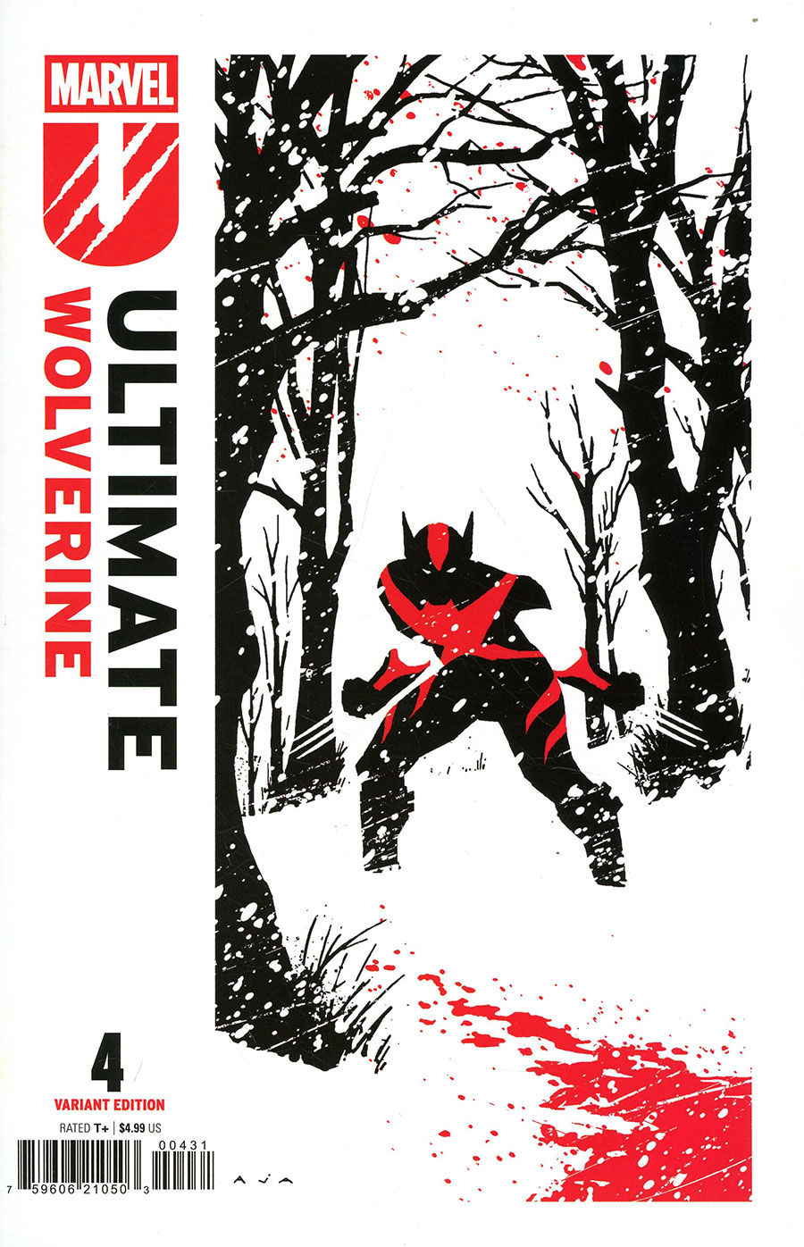 Ultimate Wolverine #4 Cover C Variant David Aja Cover