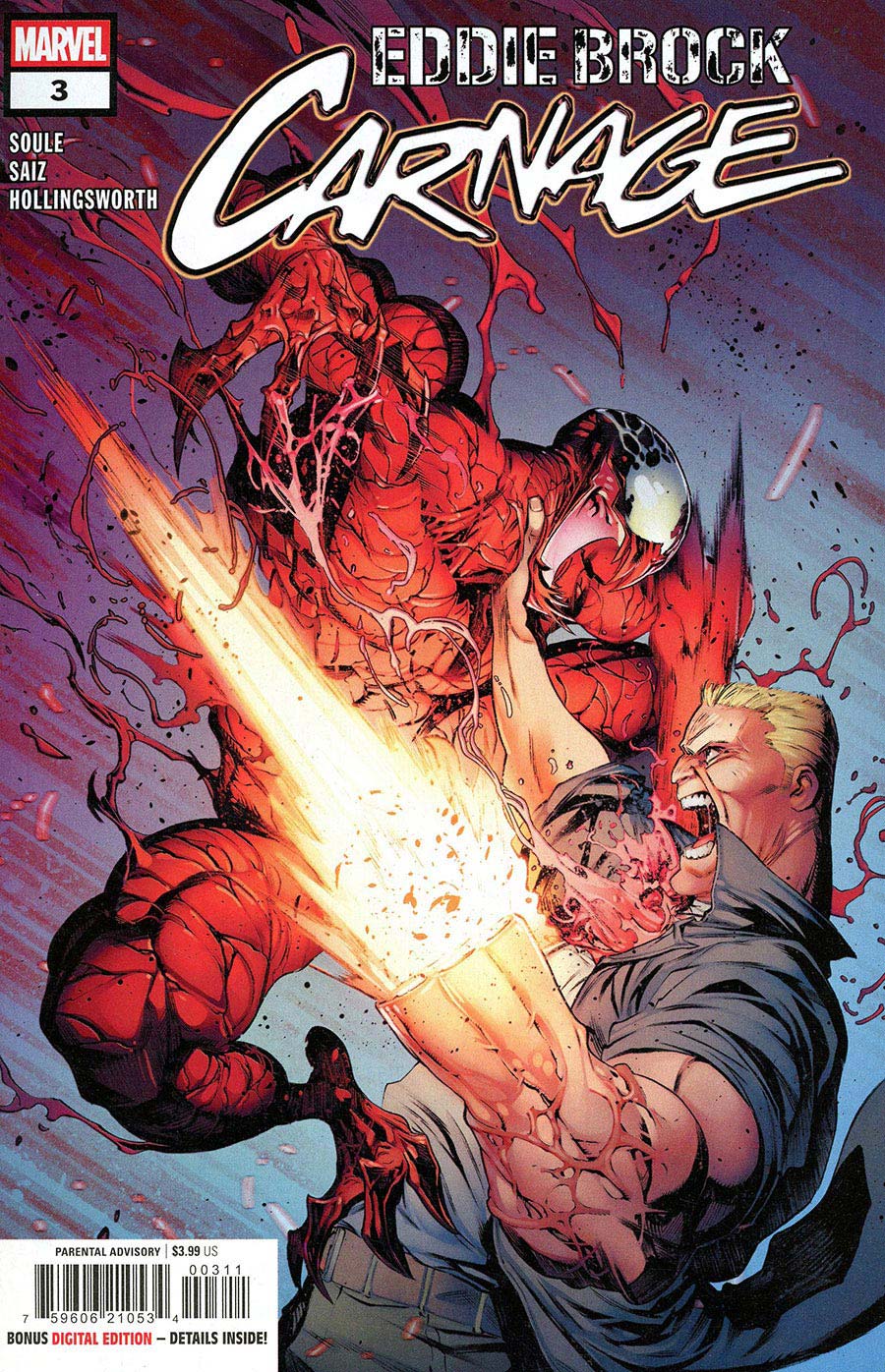 Eddie Brock Carnage #3 Cover A Regular Iban Coello Cover