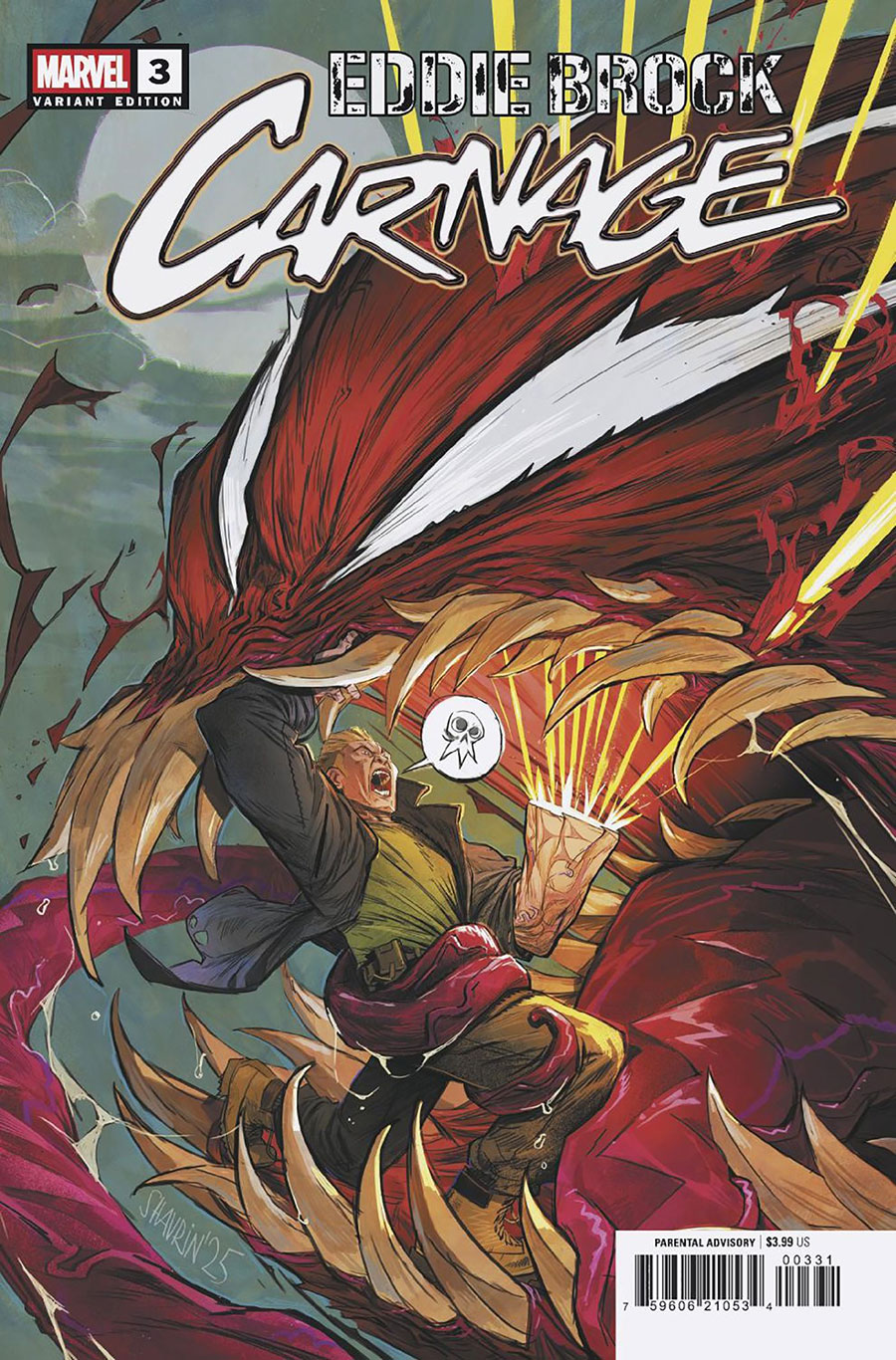 Eddie Brock Carnage #3 Cover C Variant Ivan Shavrin Cover