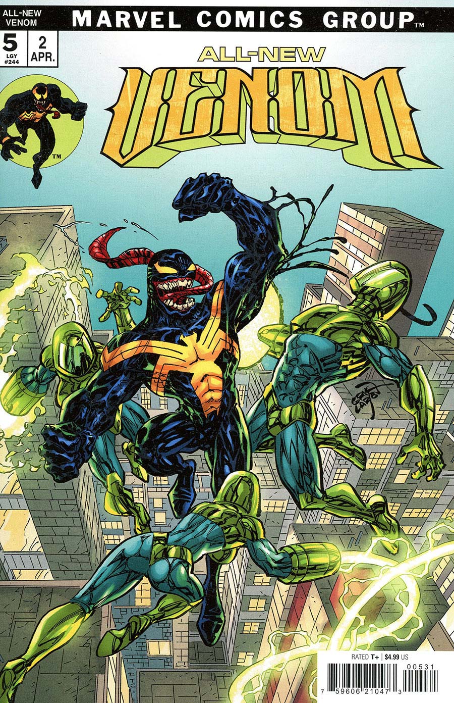 All-New Venom #5 Cover C Variant Erik Larsen Cover
