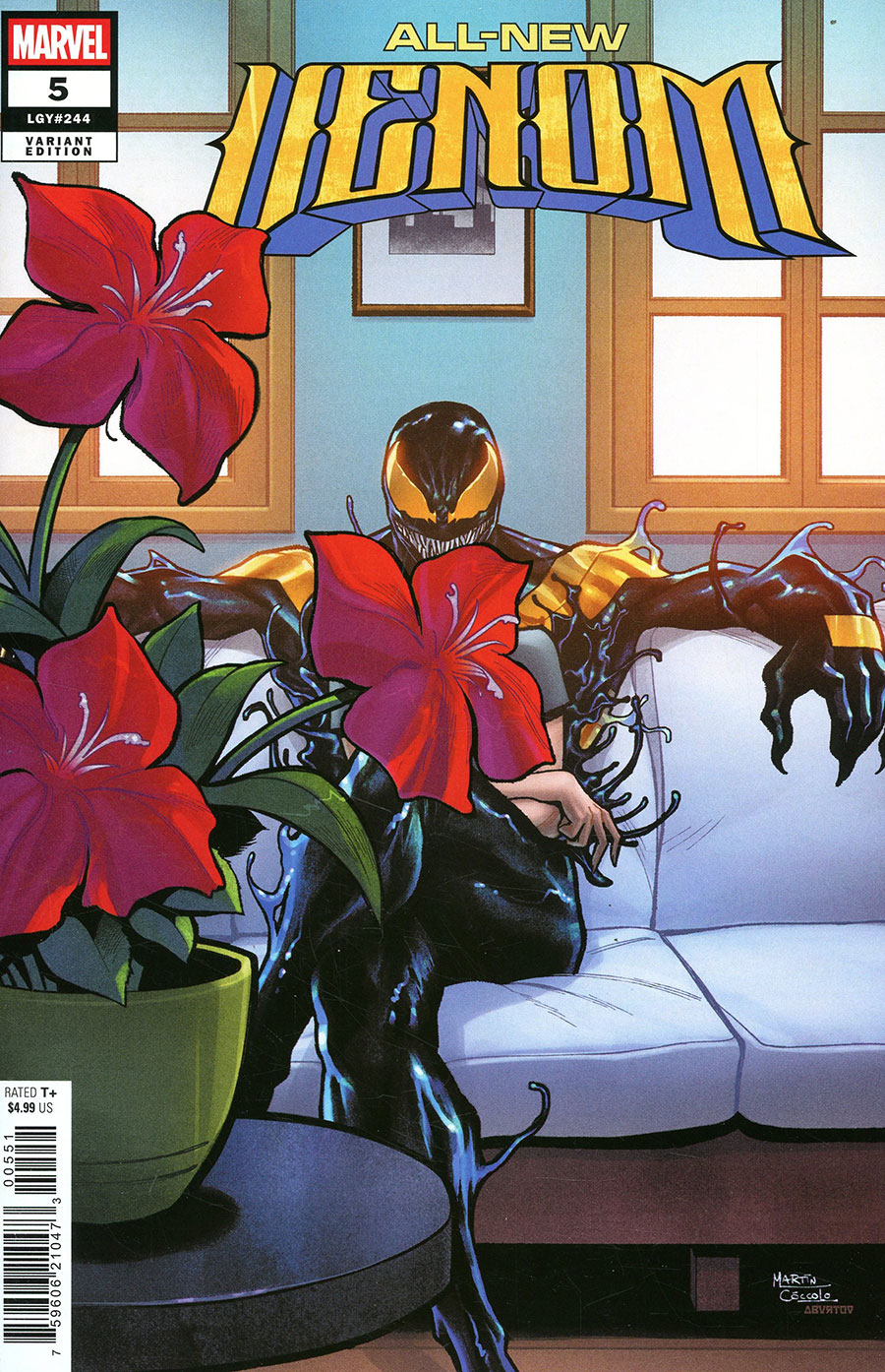 All-New Venom #5 Cover H Variant Martin Coccolo Spoiler Cover (Limit 1 Per Customer)