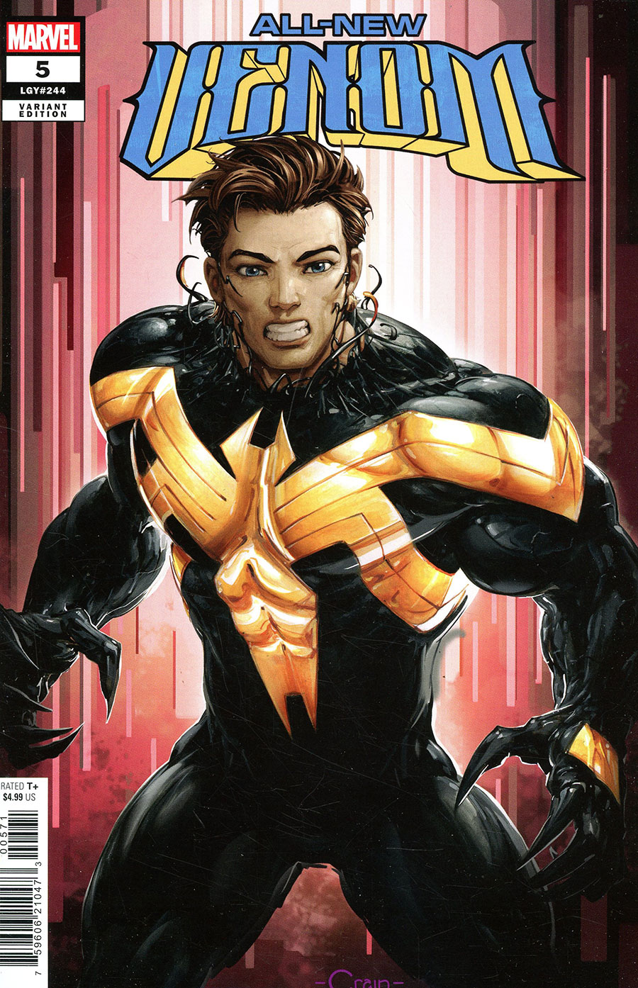 All-New Venom #5 Cover F Variant Clayton Crain Suspect C Rick Jones Cover