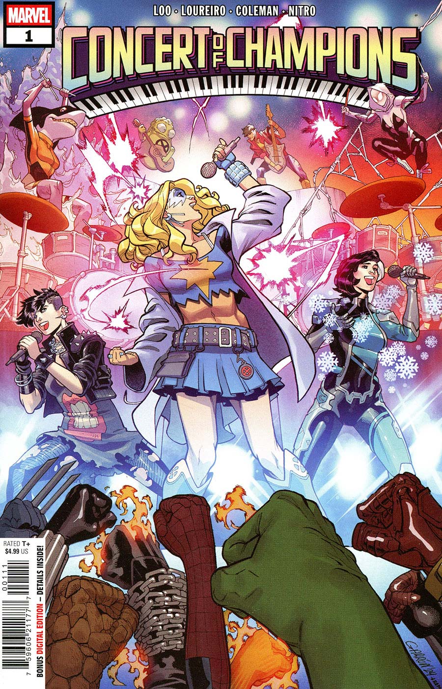 Concert Of Champions #1 (One Shot) Cover A Regular Javier Garron Cover