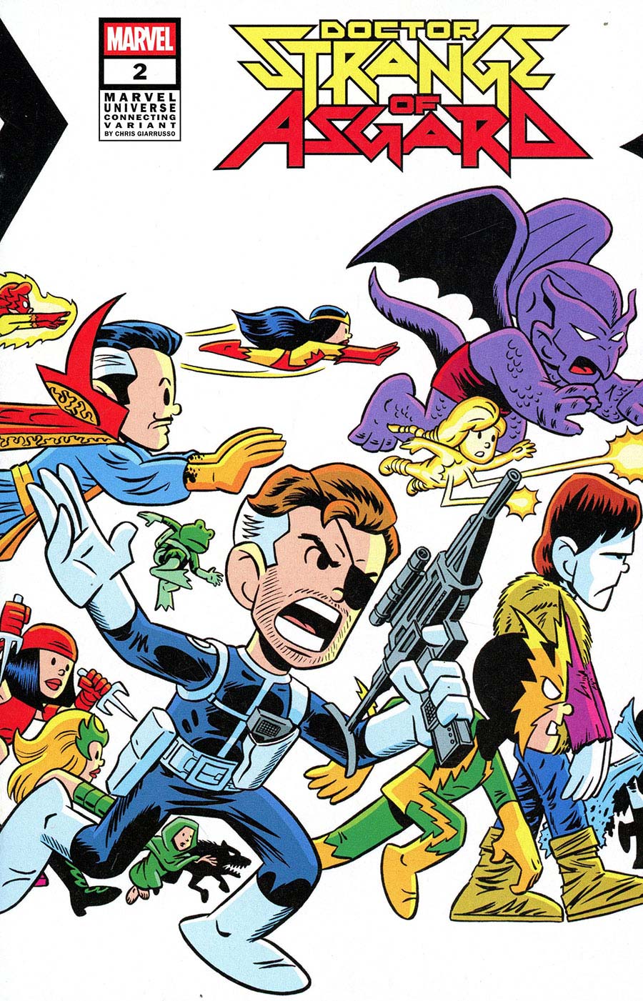 Doctor Strange Of Asgard #2 Cover B Variant Chris Giarrusso Marvel Universe Connecting Wraparound D Cover
