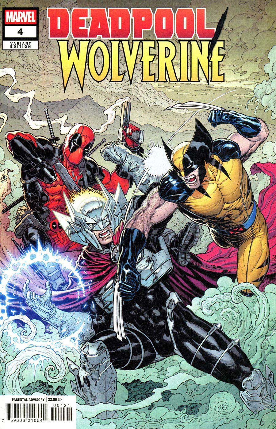 Deadpool Wolverine #4 Cover B Variant Ian Churchill Cover