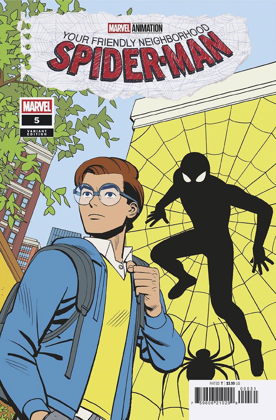 Your Friendly Neighborhood Spider-Man #5 Cover B Variant Marvel Animation Cover