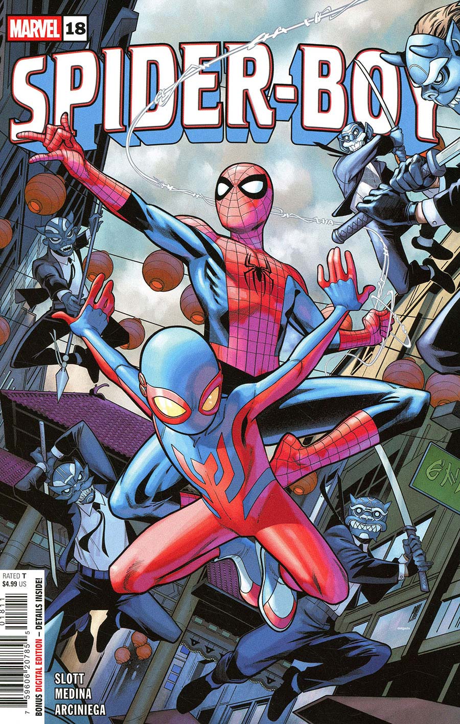 Spider-Boy #18 Cover A Regular Paco Medina Cover