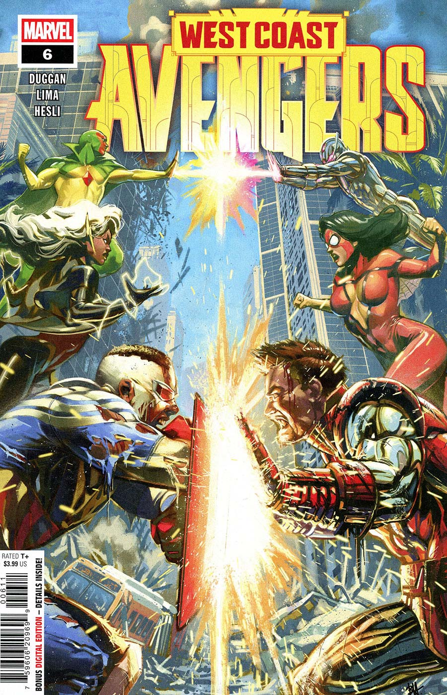 West Coast Avengers Vol 4 #6 Cover A Regular Ben Harvey Cover