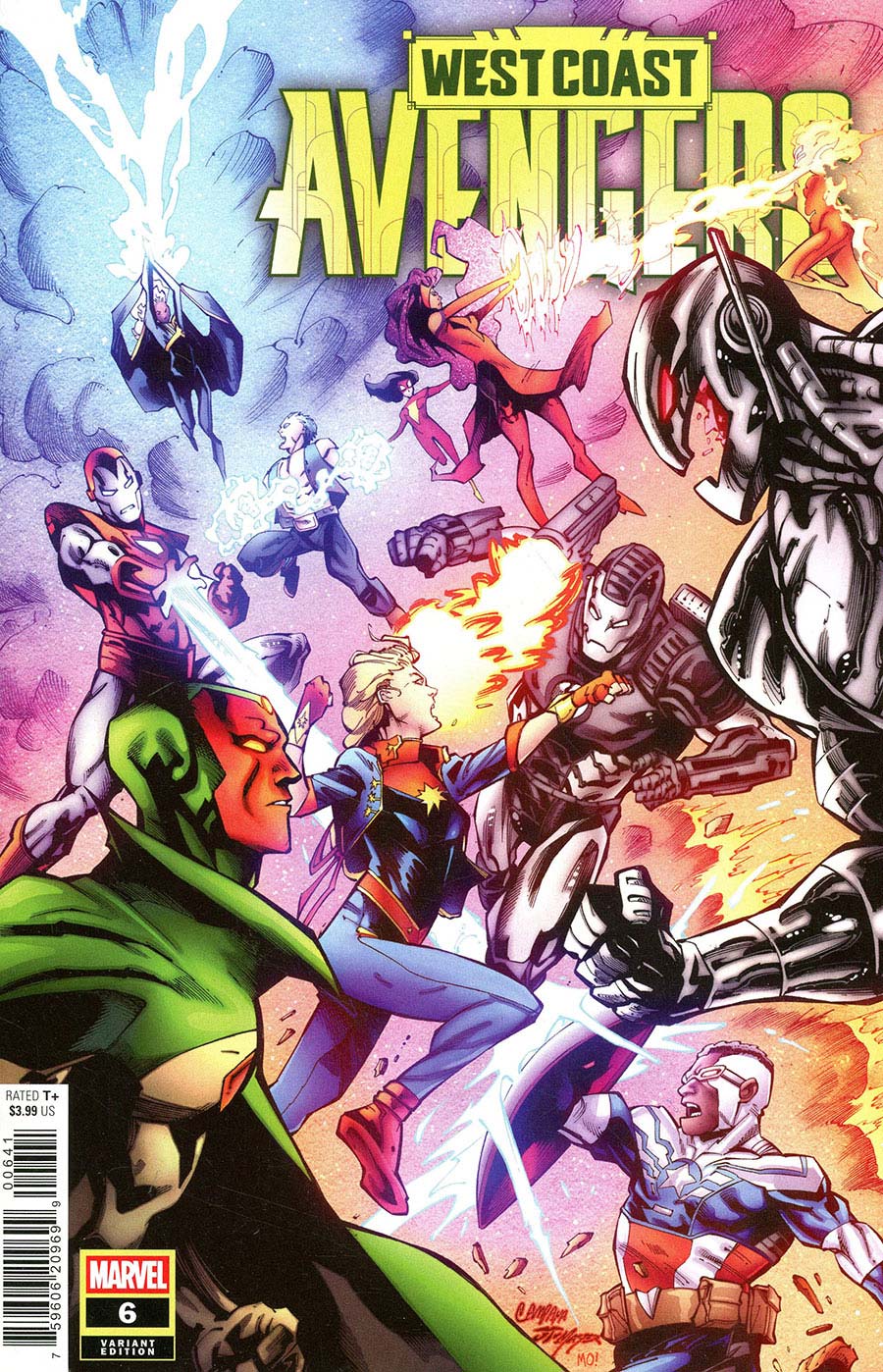 West Coast Avengers Vol 4 #6 Cover D Variant Chris Campana Cover