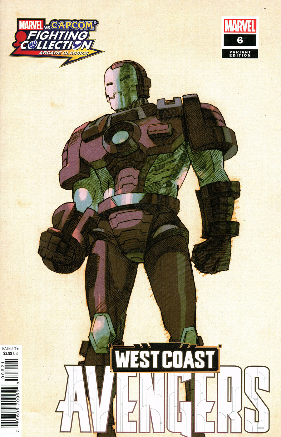 West Coast Avengers Vol 4 #6 Cover C Variant Bengus Marvel vs Capcom Cover