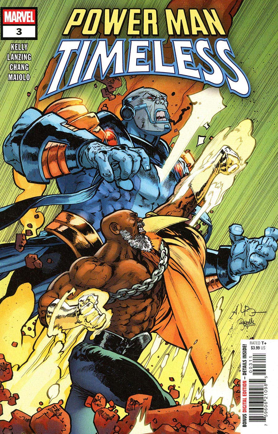 Power Man Timeless #3 Cover A Regular Andrei Bressan Cover