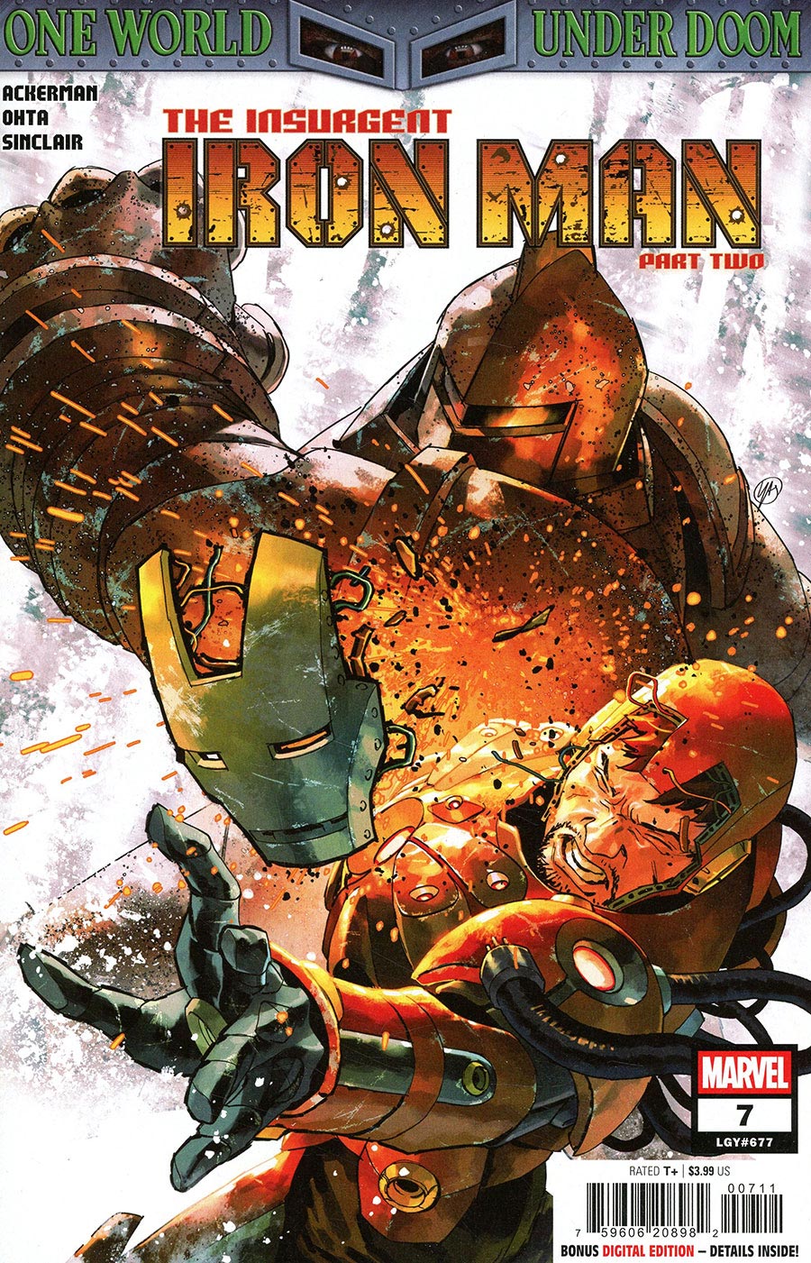 Iron Man Vol 7 #7 Cover A Regular Yasmine Putri Cover