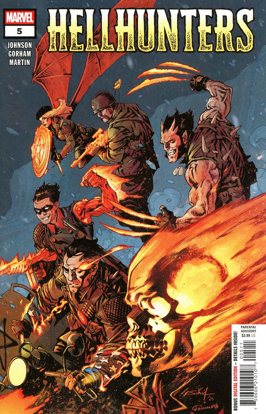 Hellhunters #5 Cover A Regular Jonas Scharf Cover