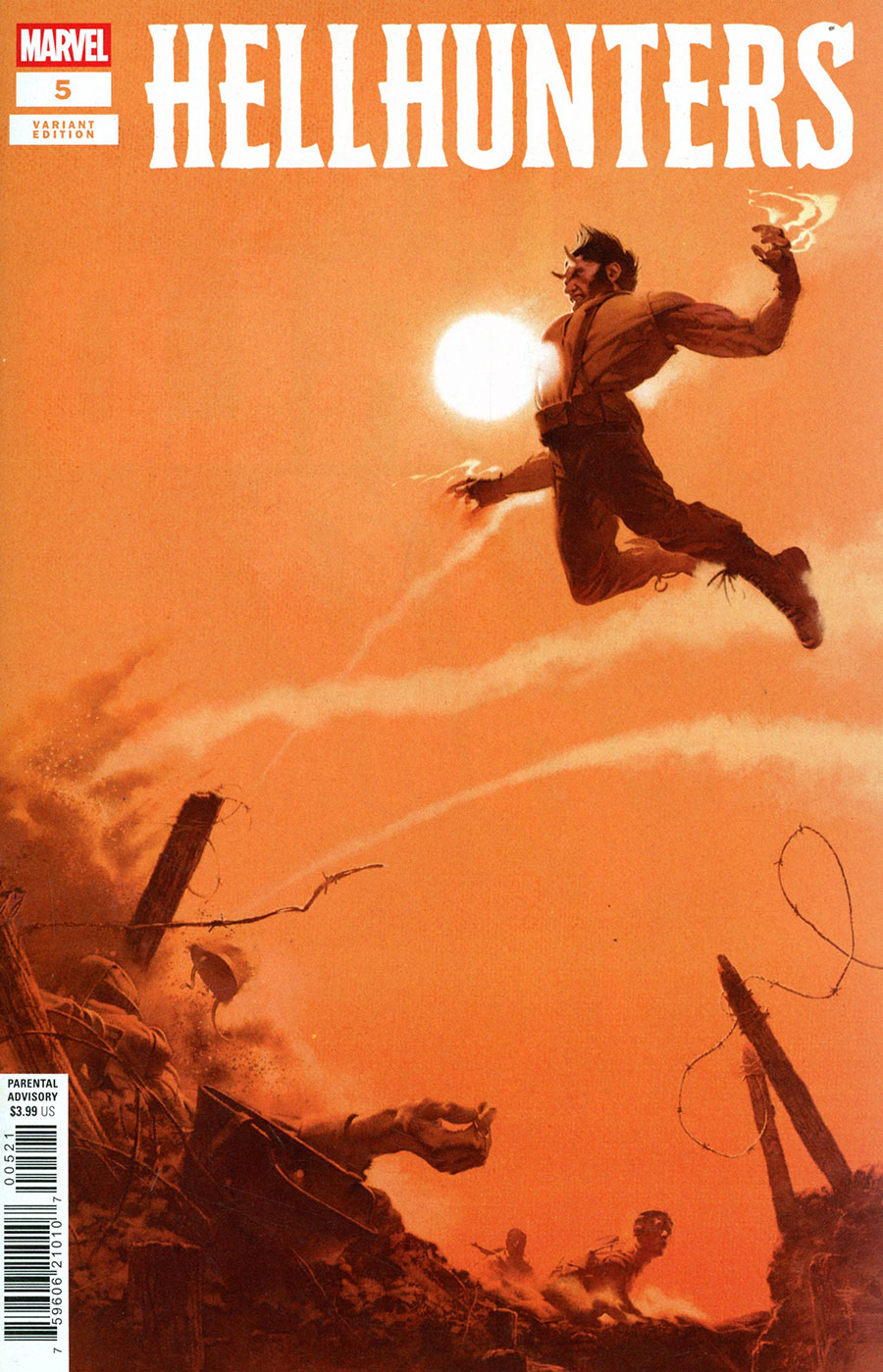 Hellhunters #5 Cover B Variant Marc Aspinall Cover