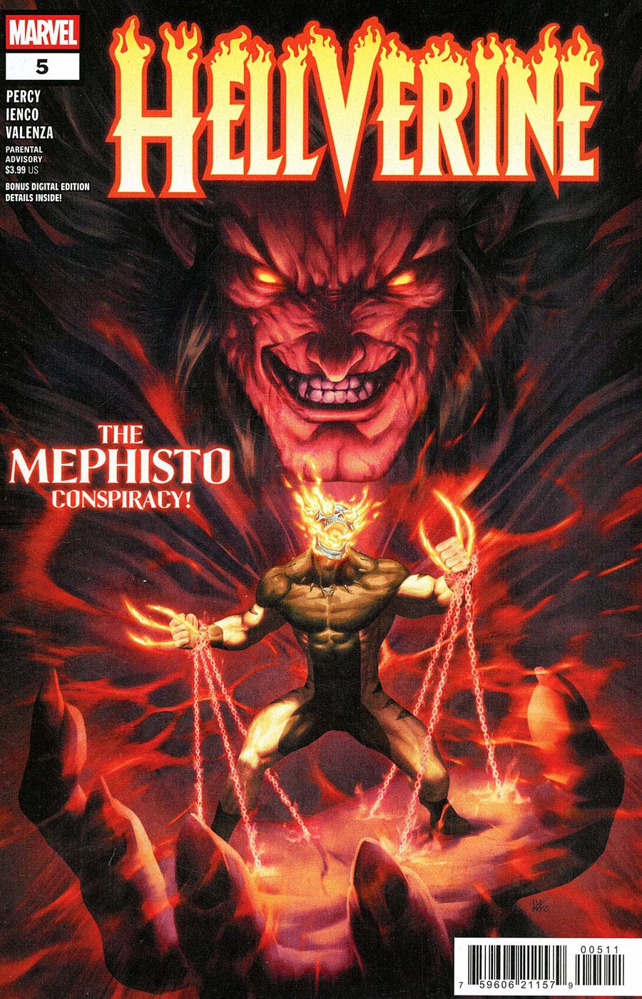 Hellverine Vol 2 #5 Cover A Regular Kendrick kunkka Lim Cover