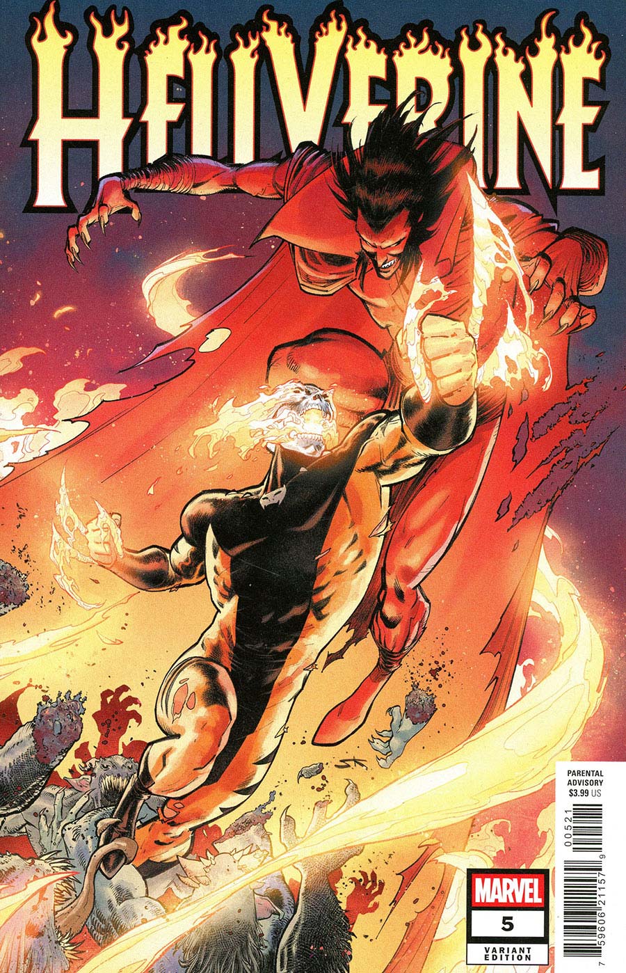 Hellverine Vol 2 #5 Cover B Variant Sumit Kumar Cover