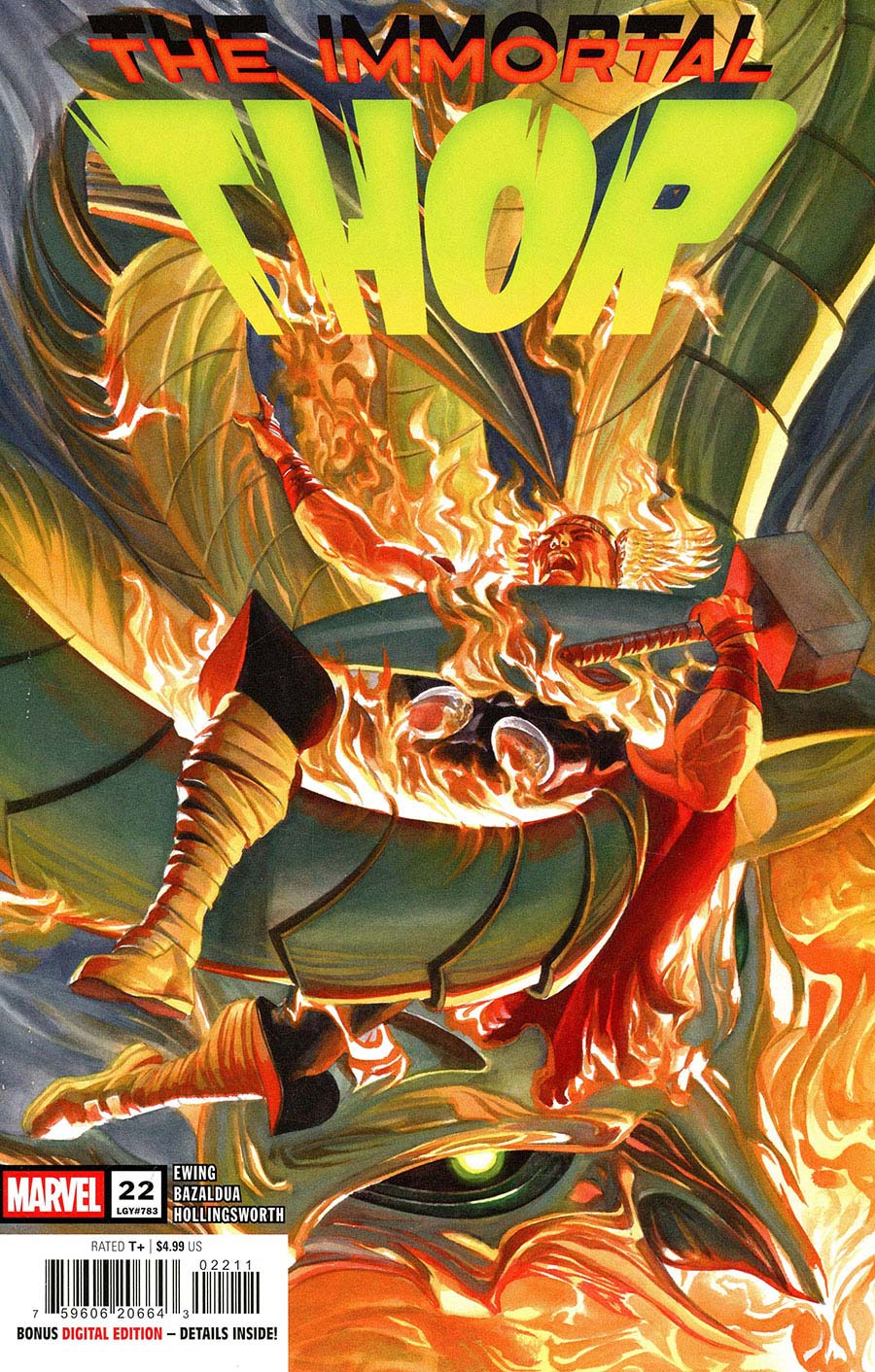 Immortal Thor #22 Cover A Regular Alex Ross Cover