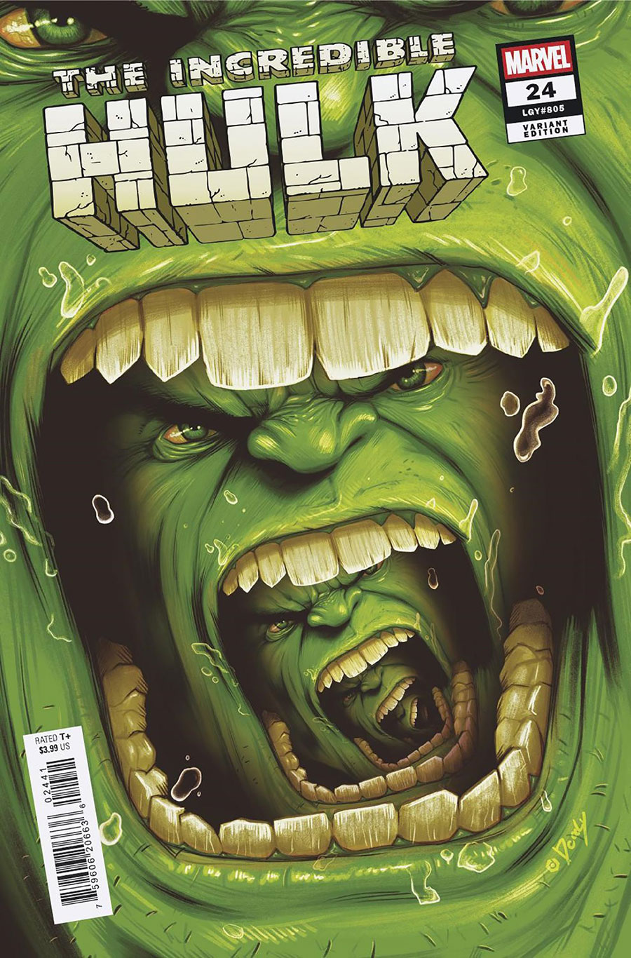 Incredible Hulk Vol 5 #24 Cover D Variant Doaly Cover (Limit 1 Per Customer)