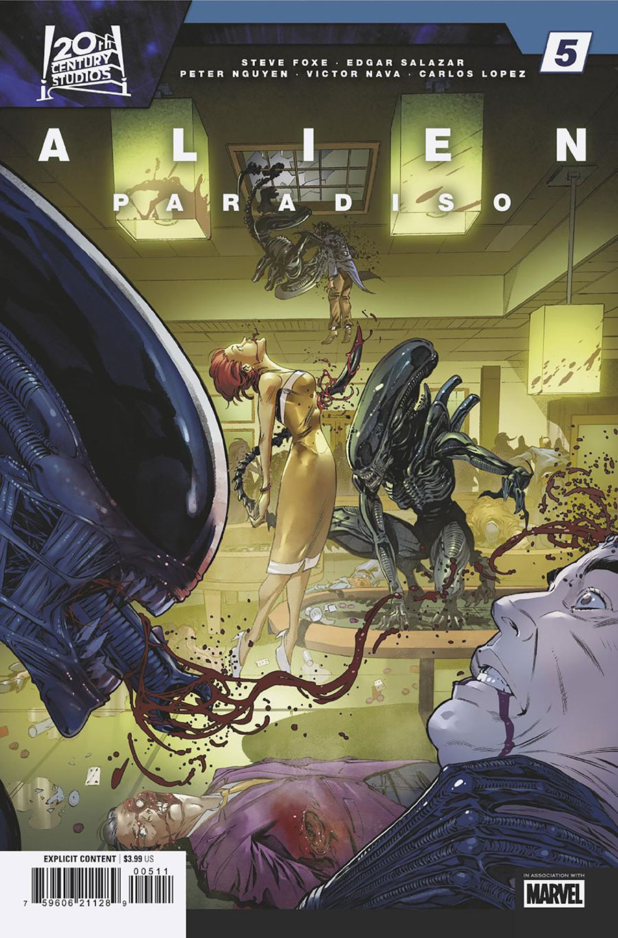 Alien Paradiso #5 Cover A Regular Iban Coello Cover