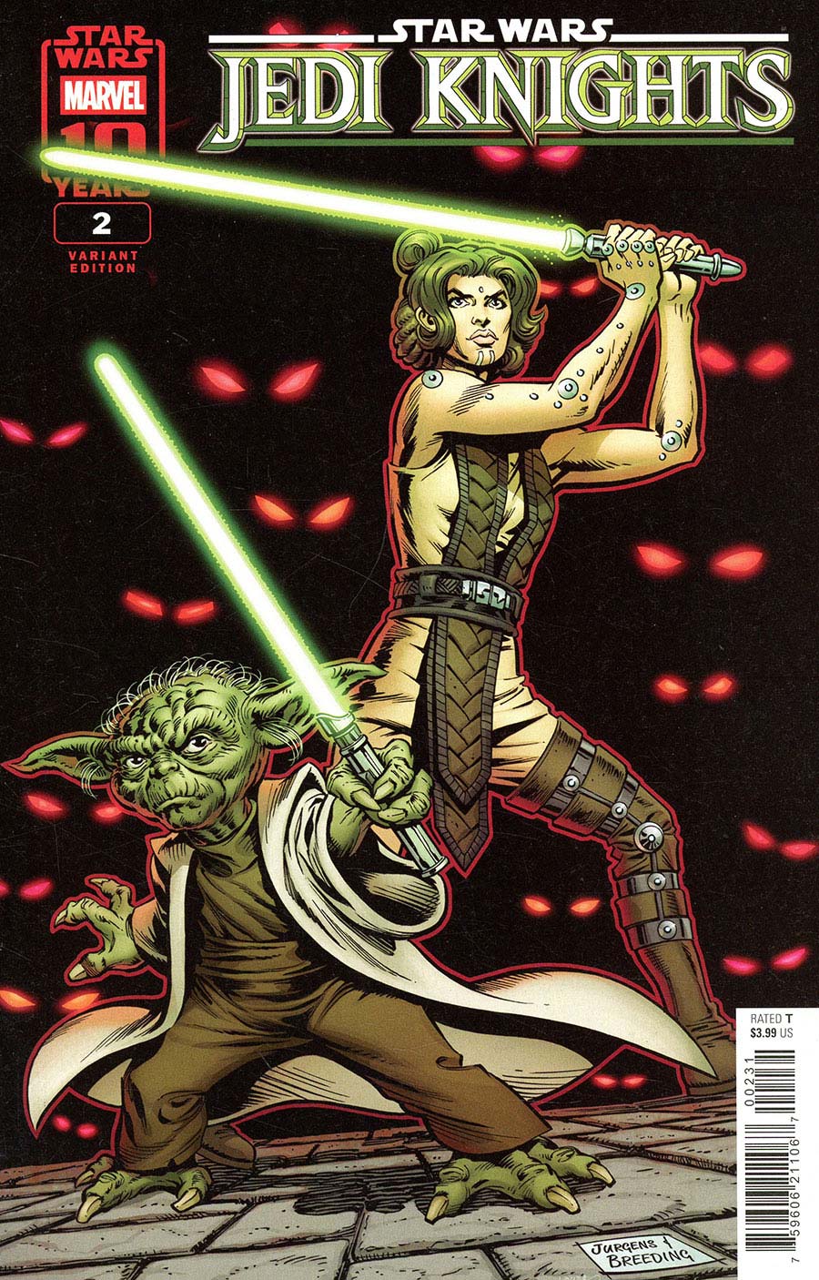 Star Wars Jedi Knights #2 Cover B Variant Dan Jurgens Classic Homage Cover