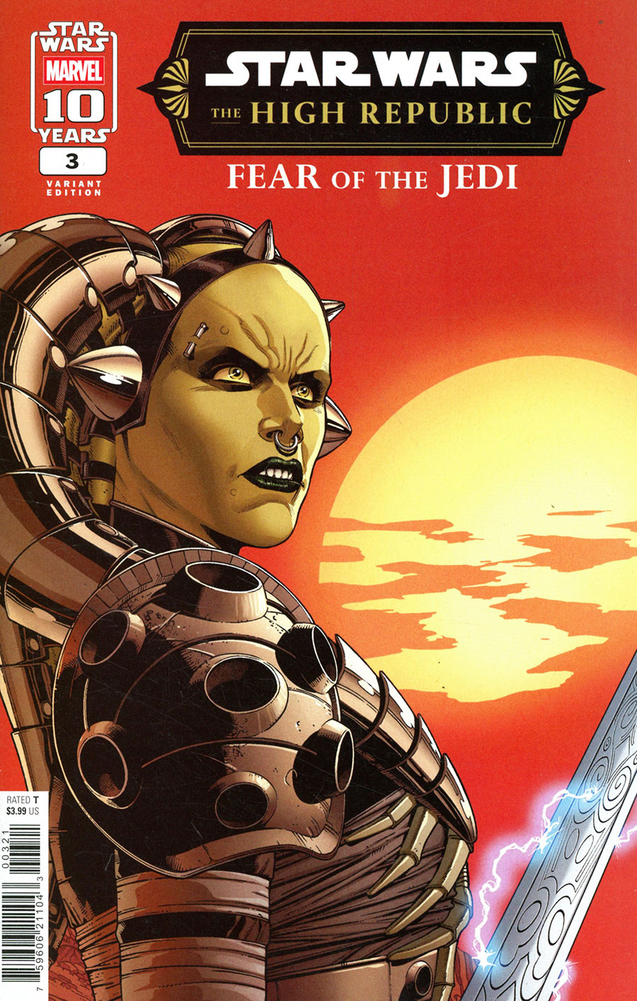 Star Wars The High Republic Fear Of The Jedi #3 Cover B Variant Ramon Rosanas Cover