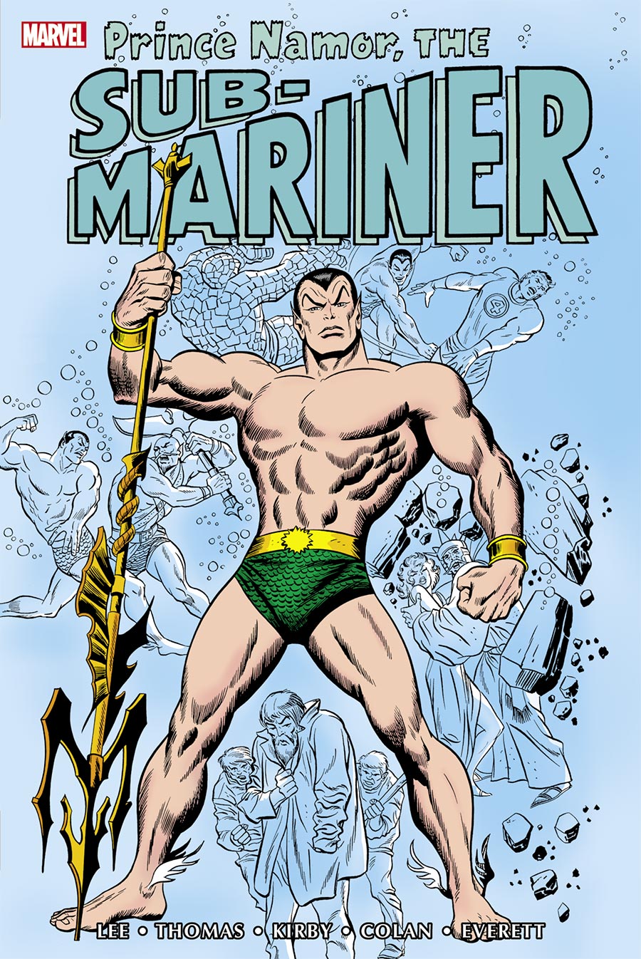Namor The Sub-Mariner Omnibus Vol 1 HC Book Market John Buscema Cover