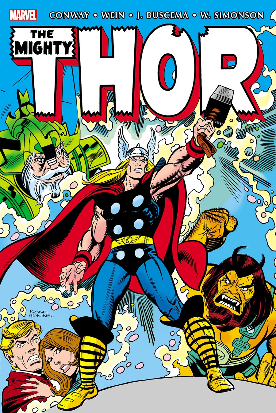 Mighty Thor Omnibus Vol 5 HC Book Market Gil Kane Cover