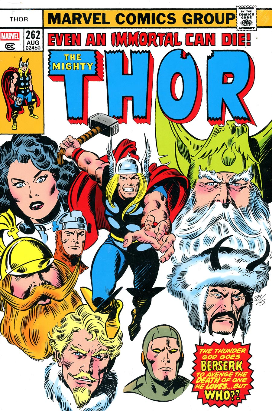 Mighty Thor Omnibus Vol 5 HC Direct Market John Buscema Variant Cover