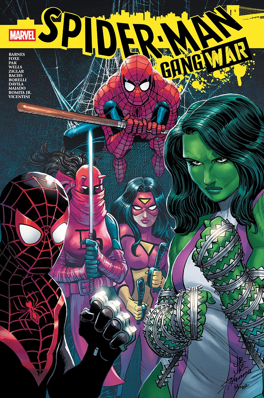 Spider-Man Gang War Omnibus HC Book Market John Romita Jr Cover