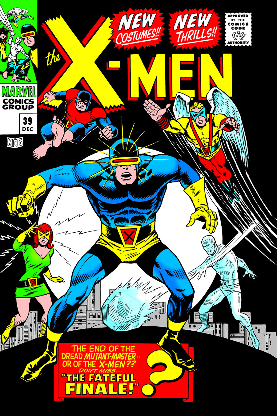 Mighty Marvel Masterworks X-Men Vol 4 Factor Three GN Direct Market George Tuska Variant Cover