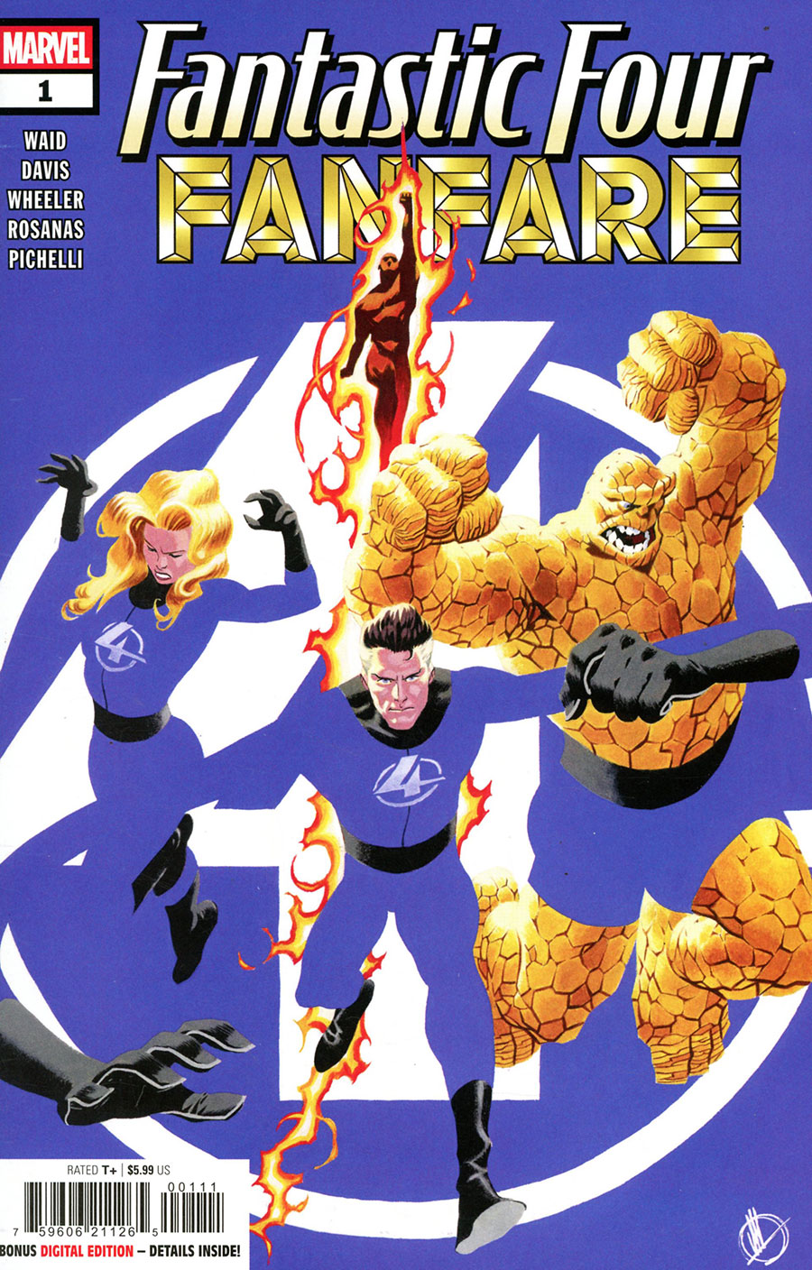 Fantastic Four Fanfare #1 Cover A Regular Matteo Scalera Cover
